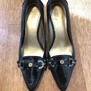 Joan & David Black Heels